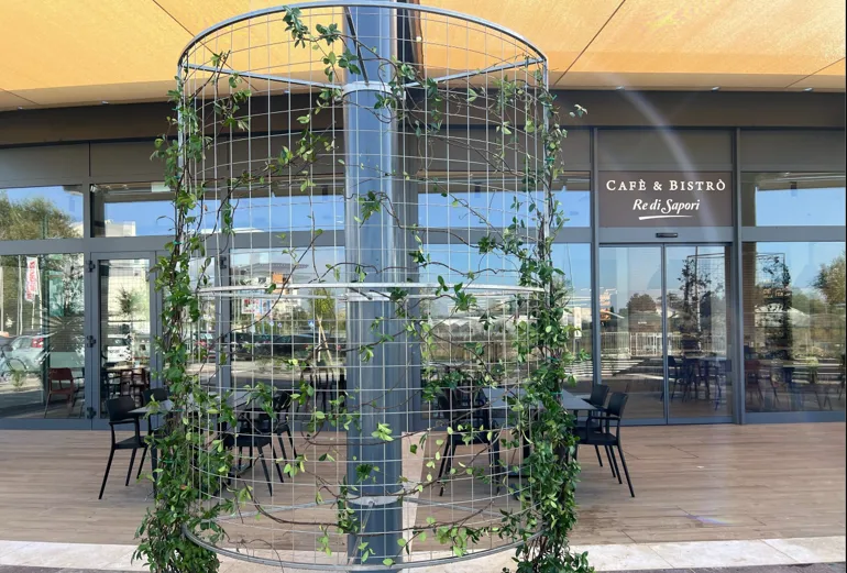 Realizzazione verde aziendale per supermercati a Verona